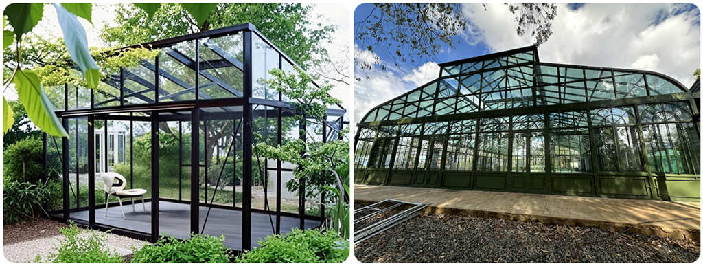 Glass Sunroom, living space,glass roof sunroom